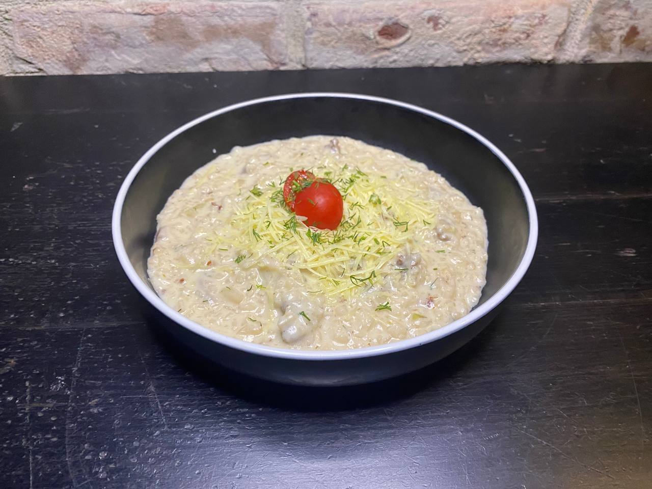 Ризотто с говяжьей вырезкой