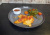 Куриная грудка гриль со стручковой фасолью и томатным соусом