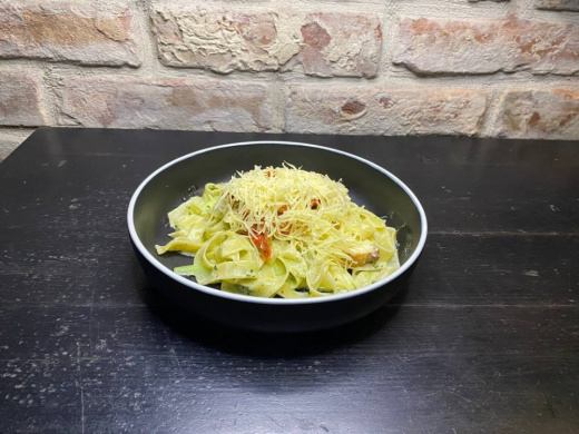 Фетучини с курицей