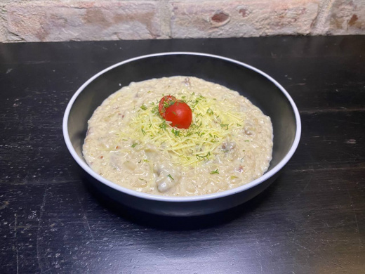 Ризотто с говяжьей вырезкой